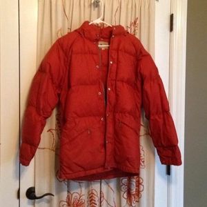 Retro Sierra Design Puffy Jacket